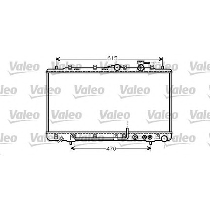 Foto Kühler, Motorkühlung VALEO 734261