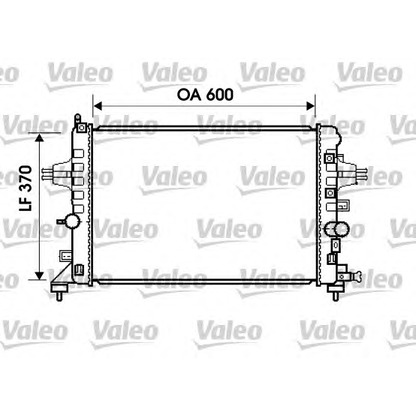 Photo Radiateur, refroidissement du moteur VALEO 734382