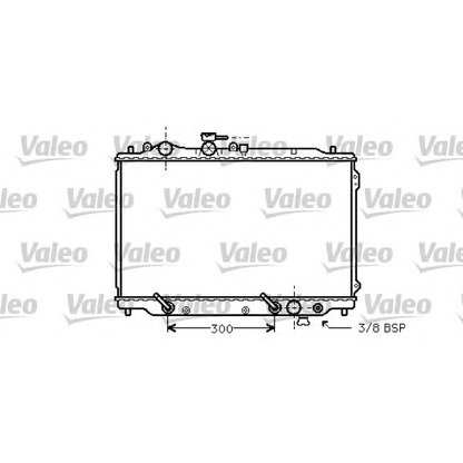 Photo Radiateur, refroidissement du moteur VALEO 734581