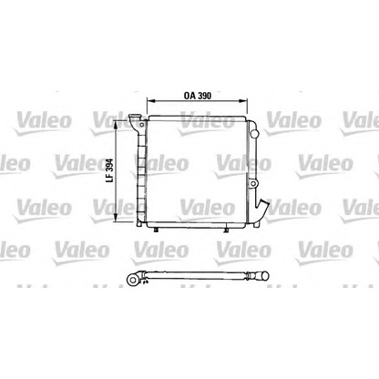 Photo Radiateur, refroidissement du moteur VALEO 810927