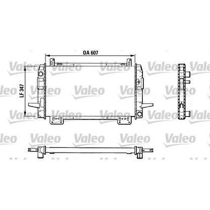 Photo Radiateur, refroidissement du moteur VALEO 811051