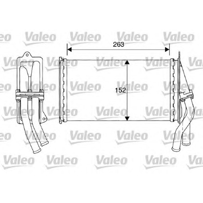 Фото Теплообменник, отопление салона VALEO 812015