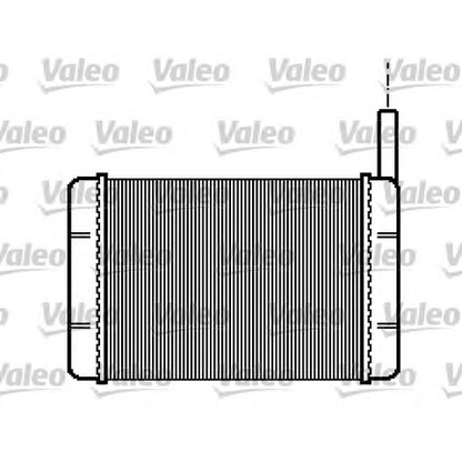 Foto Radiador de calefacción VALEO 812053