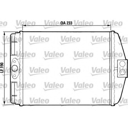 Foto Wärmetauscher, Innenraumheizung VALEO 812083