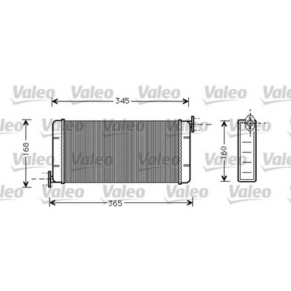 Foto Wärmetauscher, Innenraumheizung VALEO 812084