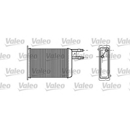 Photo Heat Exchanger, interior heating VALEO 812141