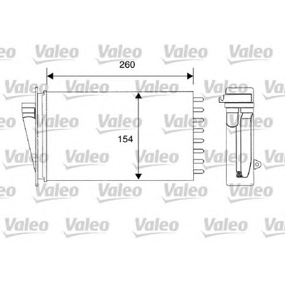 Foto Wärmetauscher, Innenraumheizung VALEO 812194