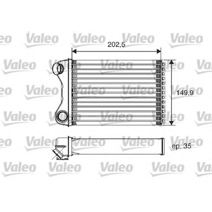 Foto Scambiatore calore, Riscaldamento abitacolo VALEO 812211