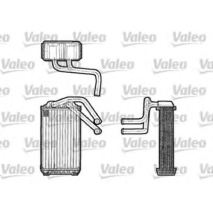 Foto Radiador de calefacción VALEO 812265