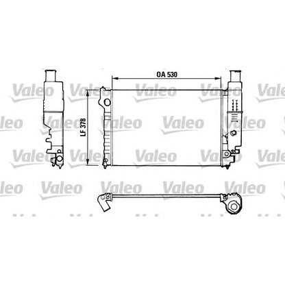 Photo Radiateur, refroidissement du moteur VALEO 816554