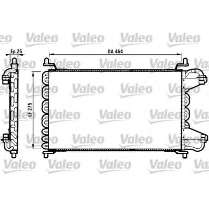 Foto Kondensator, Klimaanlage VALEO 816725