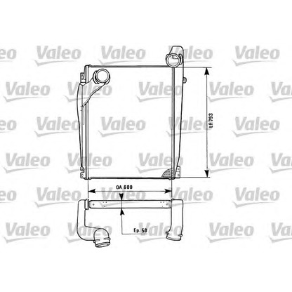 Фото Интеркулер VALEO 816786