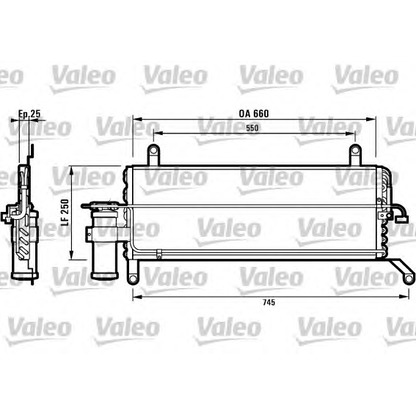 Foto Kondensator, Klimaanlage VALEO 816966