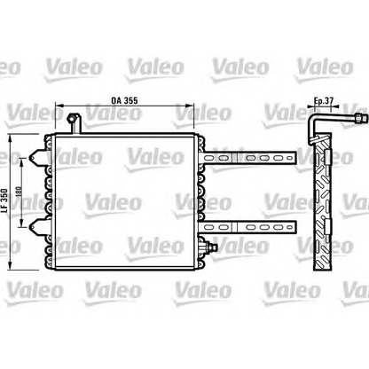 Photo Condenseur, climatisation VALEO 816972