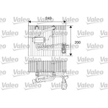 Foto Verdampfer, Klimaanlage VALEO 817209