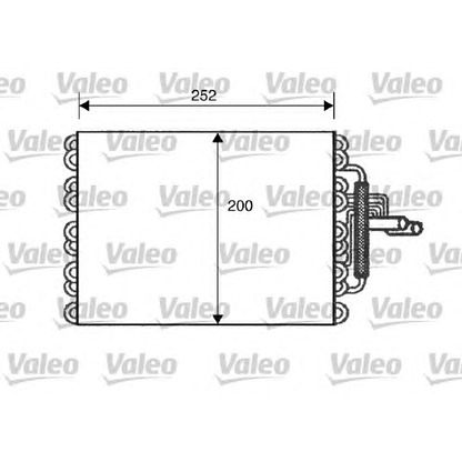 Photo Evaporator, air conditioning VALEO 817219