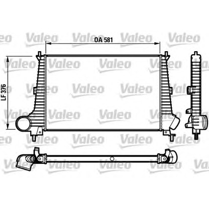 Foto Intercooler VALEO 817275