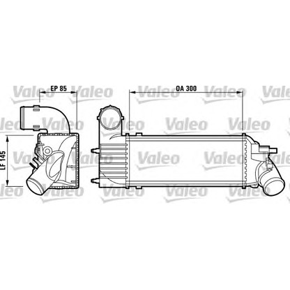 Фото Интеркулер VALEO 817437