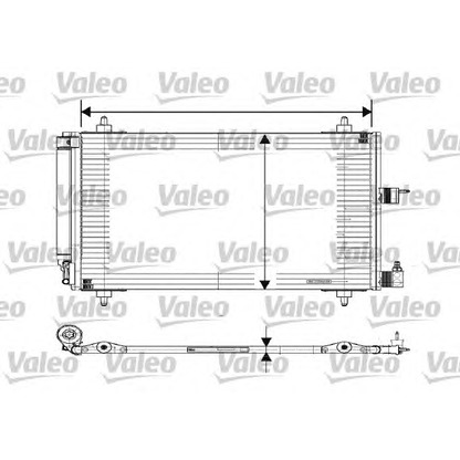 Foto Kondensator, Klimaanlage VALEO 817508