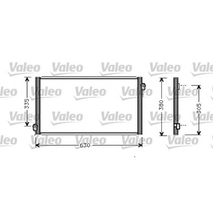 Photo Condenseur, climatisation VALEO 817783