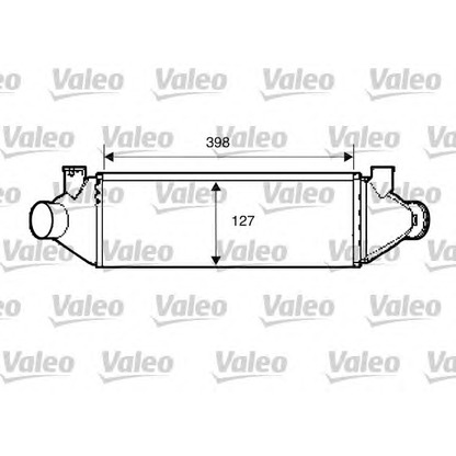 Foto Ladeluftkühler VALEO 817890