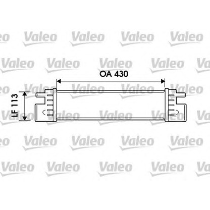 Photo Intercooler, échangeur VALEO 817903