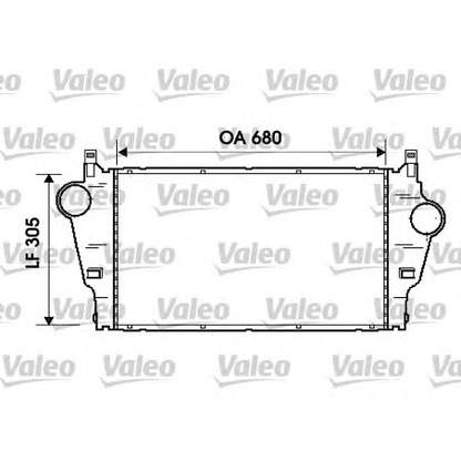 Foto Radiador de aire de admisión VALEO 817926