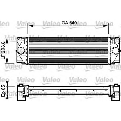 Photo Intercooler, échangeur VALEO 817994