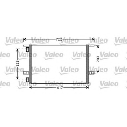 Photo Condenseur, climatisation VALEO 818028