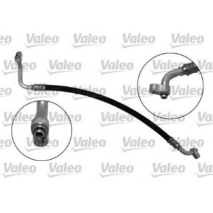 Photo High-/Low Pressure Line, air conditioning VALEO 818401