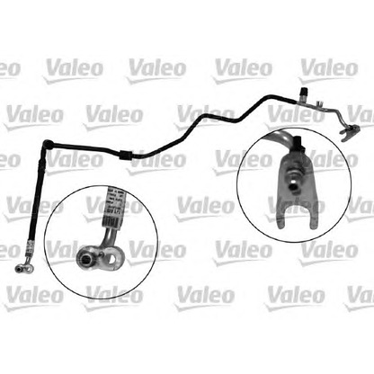 Photo High-/Low Pressure Line, air conditioning VALEO 818404