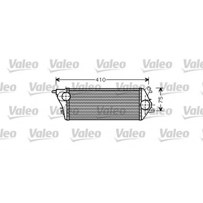 Foto Radiador de aire de admisión VALEO 818714