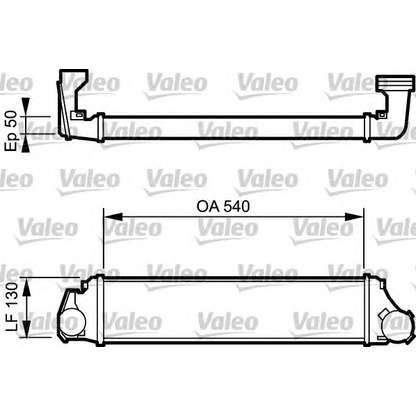 Photo Intercooler, échangeur VALEO 818716