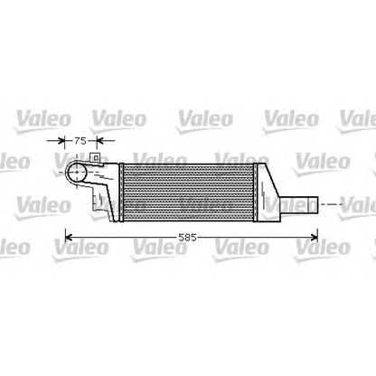 Photo Intercooler, charger VALEO 818728