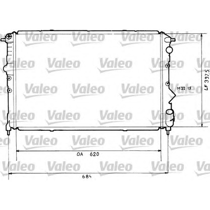 Photo Radiateur, refroidissement du moteur VALEO 819431