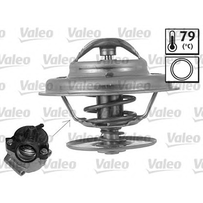 Photo Thermostat, coolant VALEO 819872