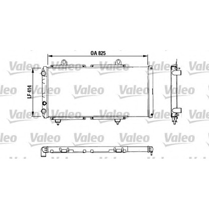 Foto Kühler, Motorkühlung VALEO 883765