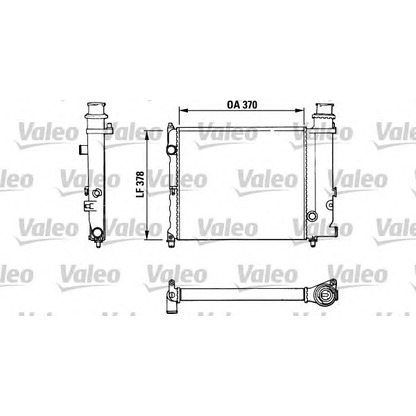 Photo Radiateur, refroidissement du moteur VALEO 883772