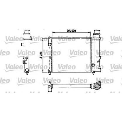 Photo Radiateur, refroidissement du moteur VALEO 883773