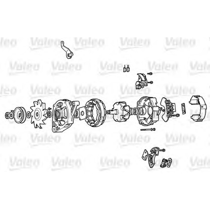 Photo Alternator VALEO A11M10