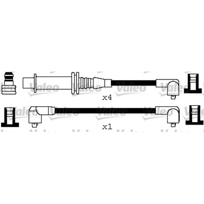 Foto Zündleitungssatz VALEO 346651