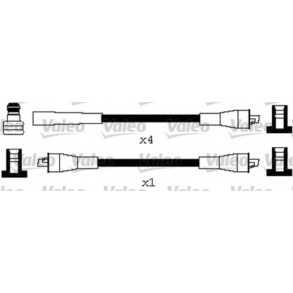 Foto Zündleitungssatz VALEO 346634