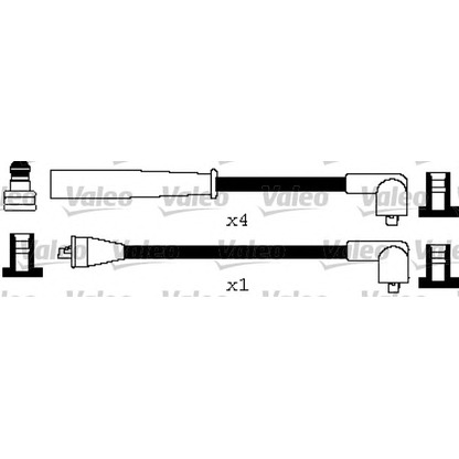 Фото Комплект проводов зажигания VALEO 346603