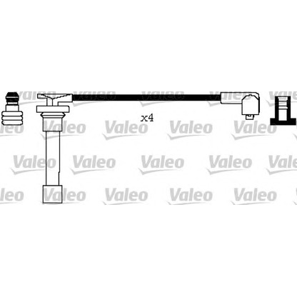 Фото Комплект проводов зажигания VALEO 346598