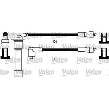 Foto Kit cavi accensione VALEO 346596