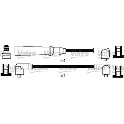 Photo Ignition Cable Kit VALEO 346593