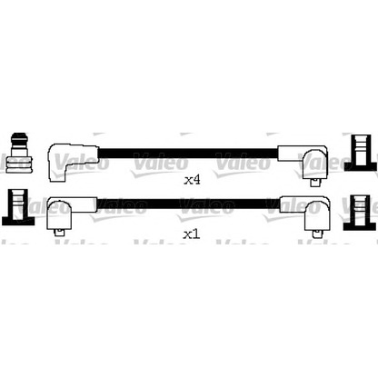 Foto Kit cavi accensione VALEO 346592