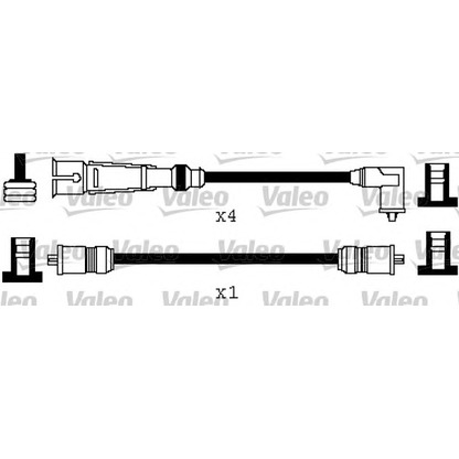 Foto Kit cavi accensione VALEO 346581