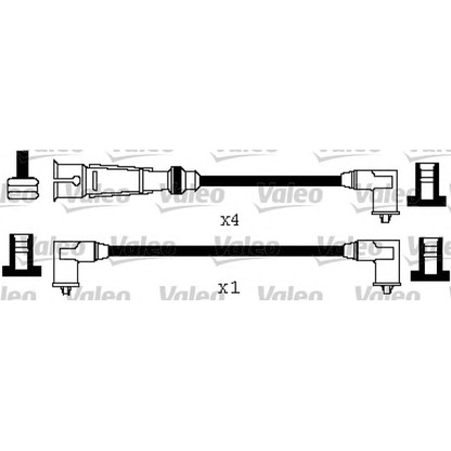 Foto Zündleitungssatz VALEO 346566