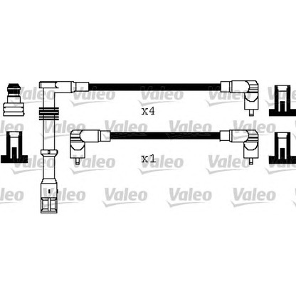 Foto Zündleitungssatz VALEO 346565